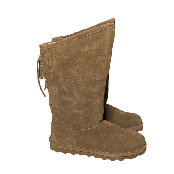 BearPaw Phylly Hickory Tall Suede Boots - Picture 2 of 11